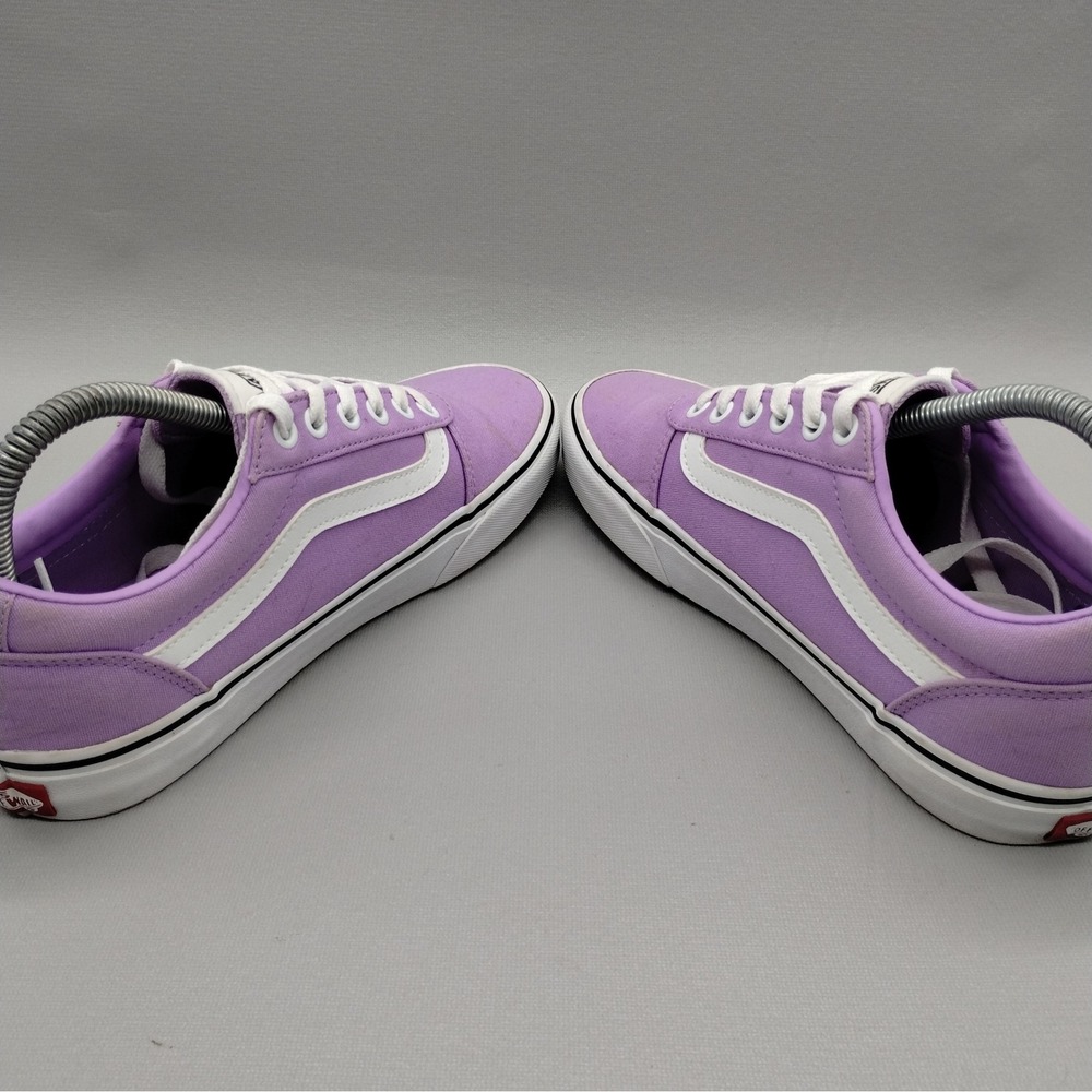 Vans Ward Low Top Lavender Purple Canvas Skate Sneakers Womens Size 8.5 Casual - Picture 5 of 9